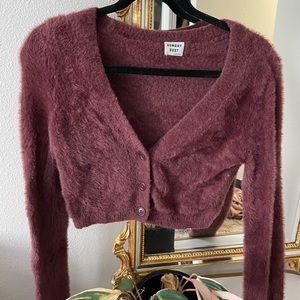 Sunday Best Fuzzy Cardigan